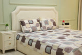 Retro Blocks King Bedsheet Set