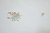 Aroma Floral Embroidered King Size Bedsheet Set