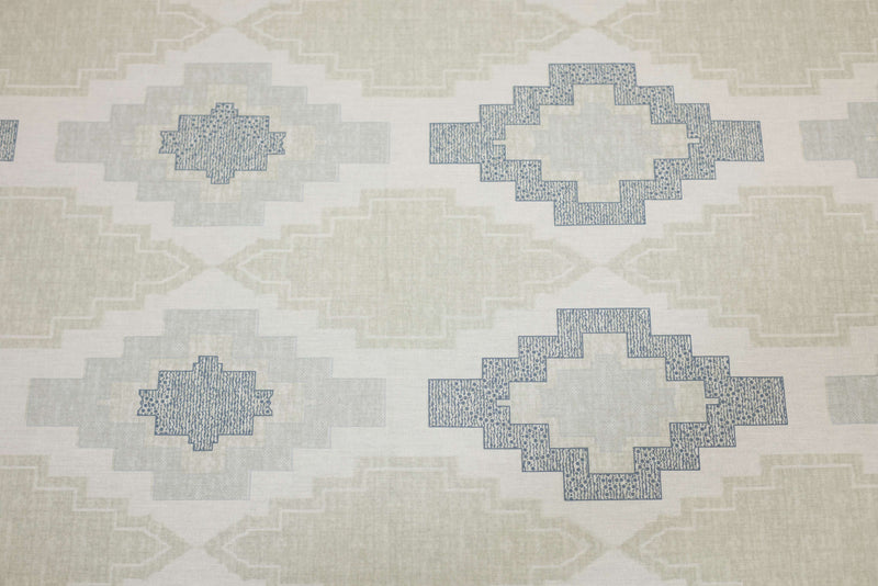 Icy Dune Geometric King Bedsheet Set