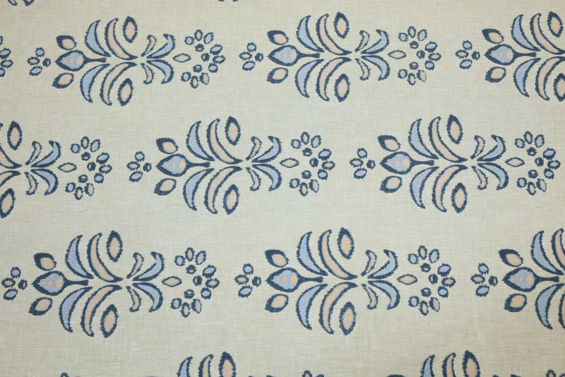 Indigo Bloom King Bedsheet Set